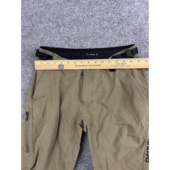 Dakine Shorts Mens Medium Olive Green MTB Mountain Bike Cycling Adjustable Waist - Picture 3 of 7